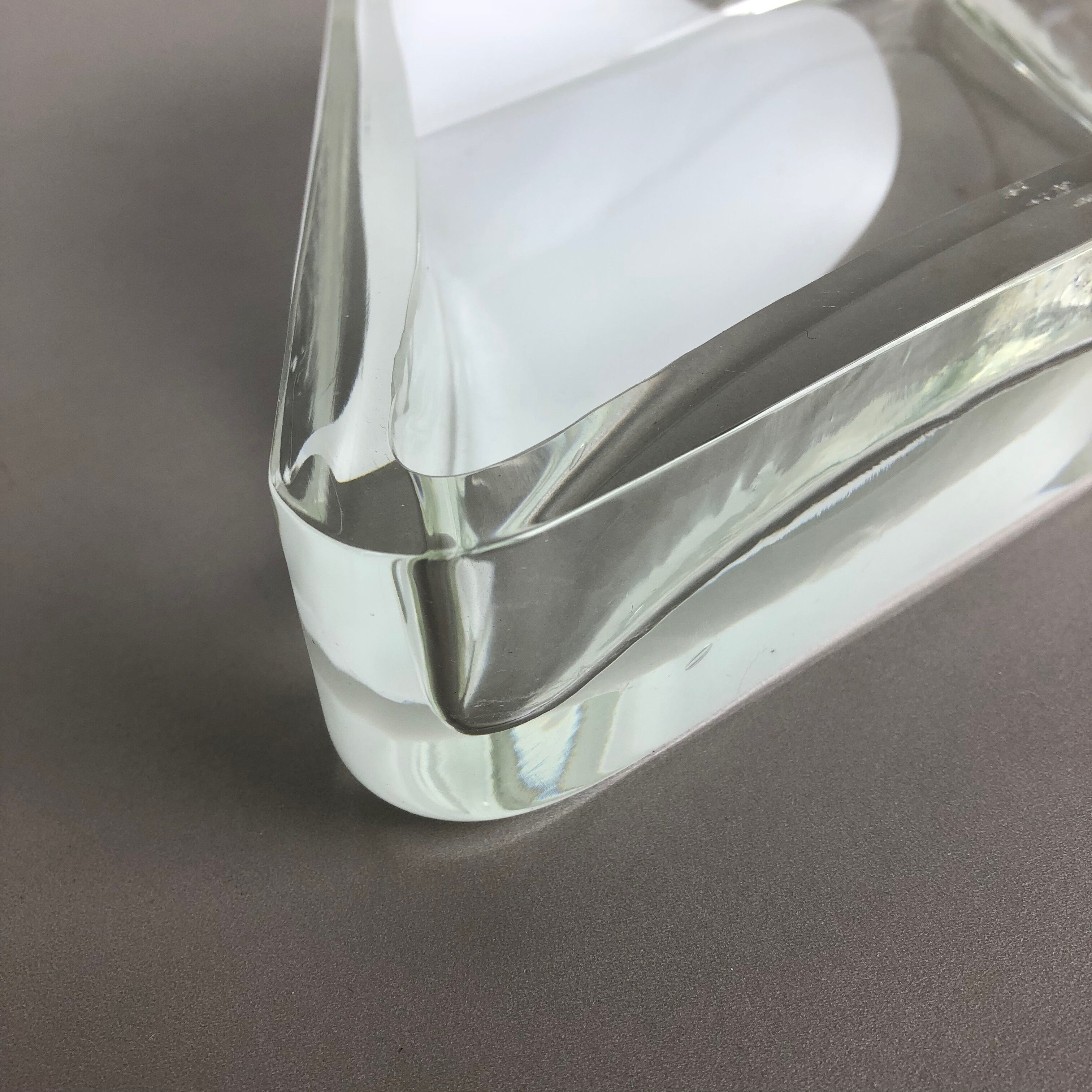 Murano glass shell bowl Antonio da Ros, Cenedese 1970s