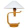 Lampe de table sculpturale scandinave moderne du milieu du siècle en pin, années 1970