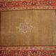 Handmade antique Persian Tabriz rug 121cm x 167cm 1900s