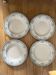 Assiettes creuses terre de Fer