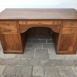 Louis Philippe desk in solid walnut