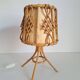 Bamboo bedside lamp