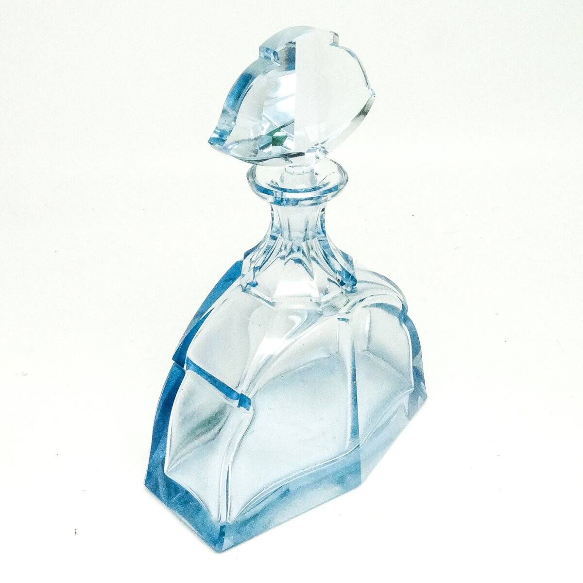 Art Deco carafe from Moser, Czechoslovakia, 1930s
