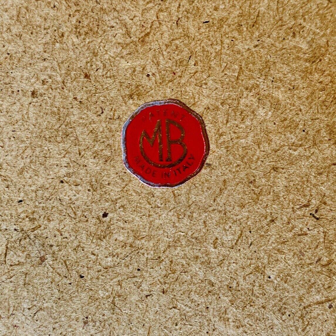 Duo of Art Deco serving trays in gold anodized aluminum and glass - MB Italy