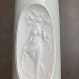 White porcelain vase from mid-century by Bjørn Wiinblad for Rosenthal.