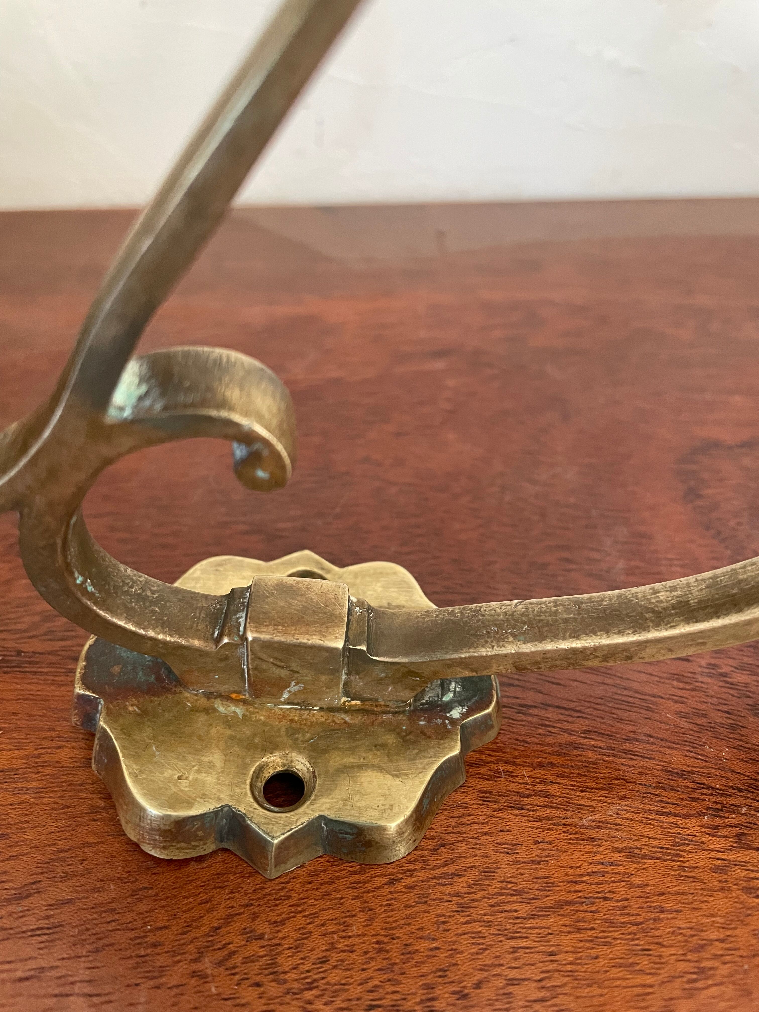 Bronze hook circa 1900