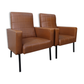 Pair of 70's Scandinavian armchairs