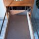 Old file cabinet, oak and brass, early 20th century