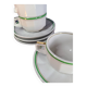 Vintage 70s Arbona Tours cups and saucers (set of 4)