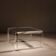 Square Lucite & Brass Coffee Table | Europe 1970s