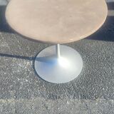 Tulip foot table in cast aluminum around 1960/70