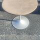 Table with tulip base in cast aluminum, circa 1960/70