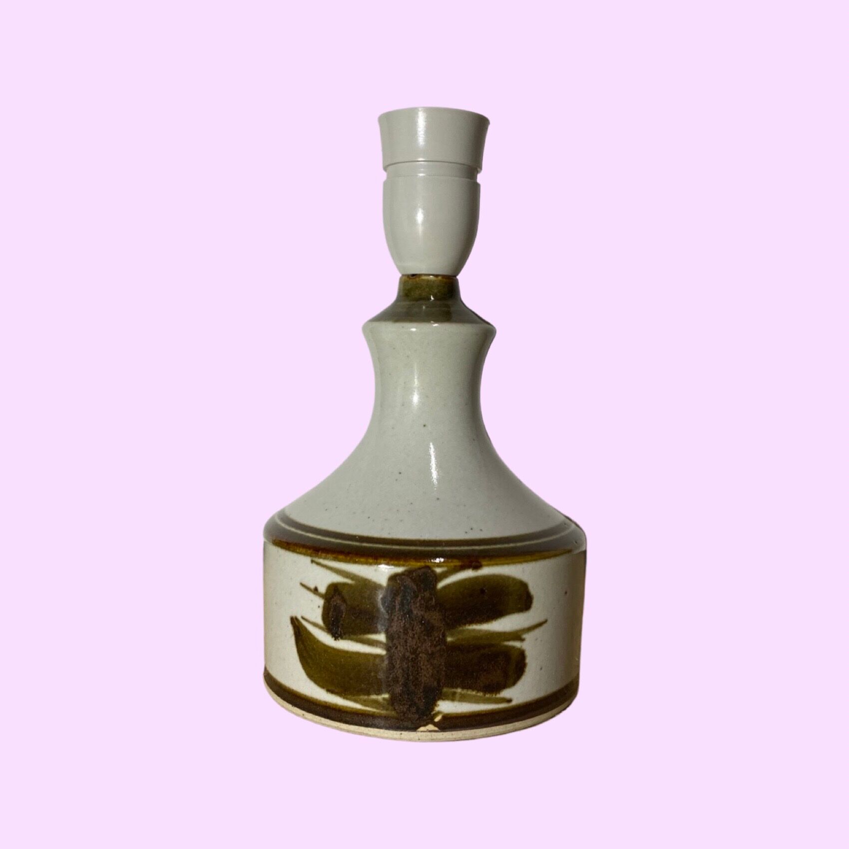 Stentøj Vintage Table Lamp Made In Denmark 1960s - Ceramic Lighting Designed by Hanne Stentøj