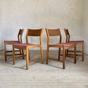 Chaises vintage danoise de Borge Mogenson