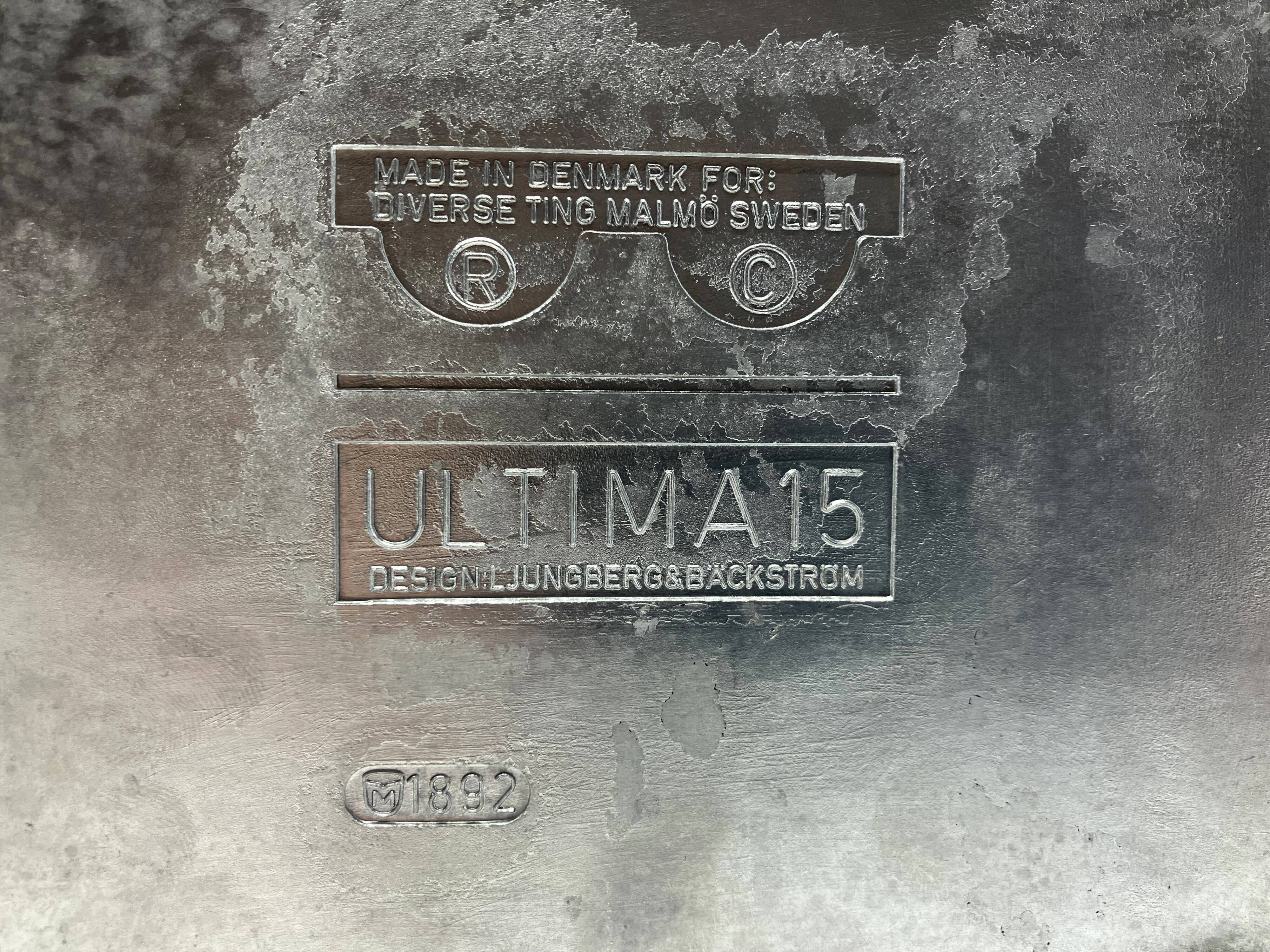 Ultima 15 ashtray • Design Ljungberg & Bäckström • 1970