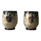 2 steins - mugs in real Losson stoneware