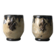 2 steins - mugs in real Losson stoneware