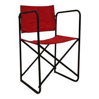 Chaise pliante vintage design Lafuma / Tubauto