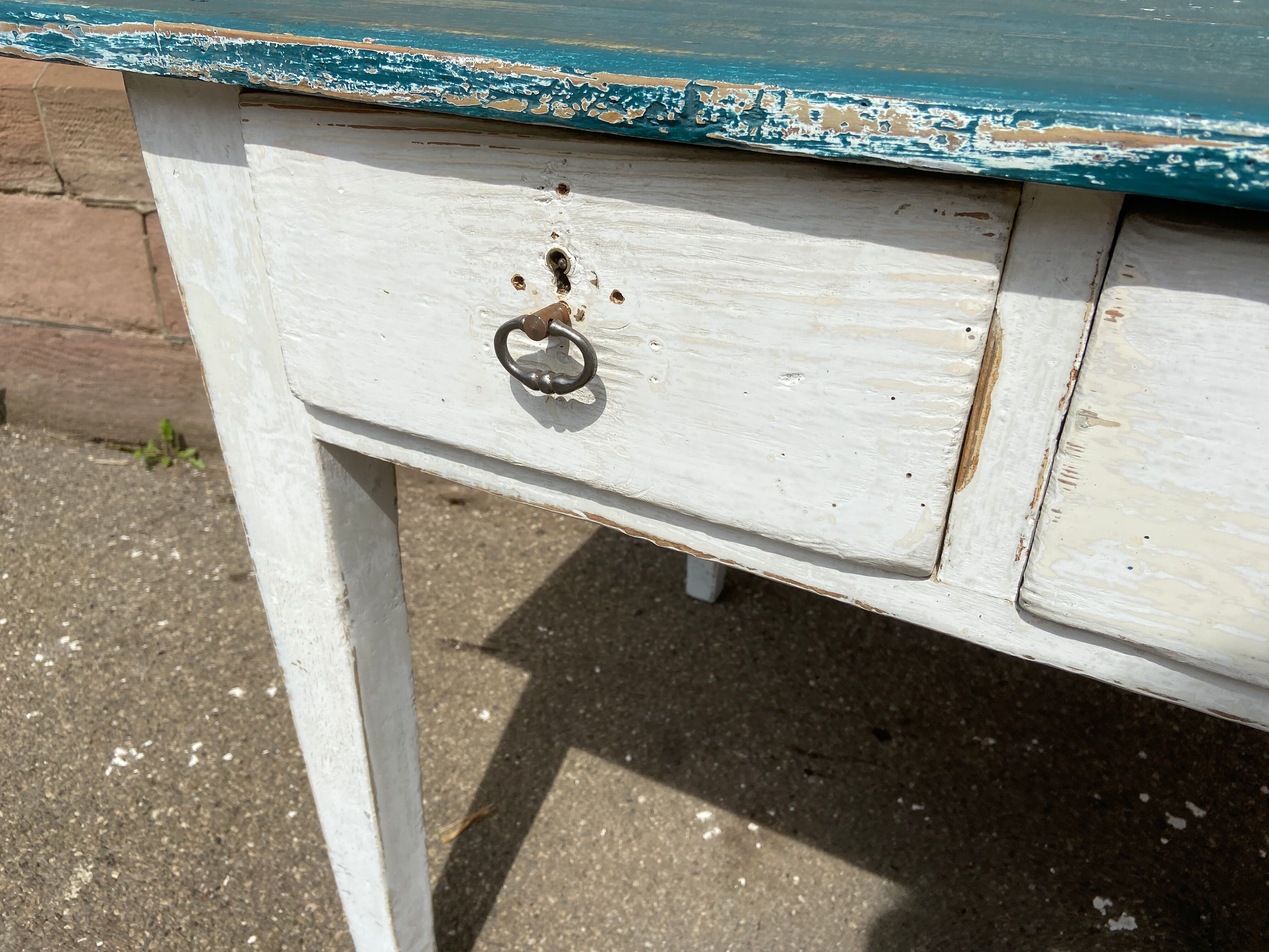 Farm table vintage fir 1900