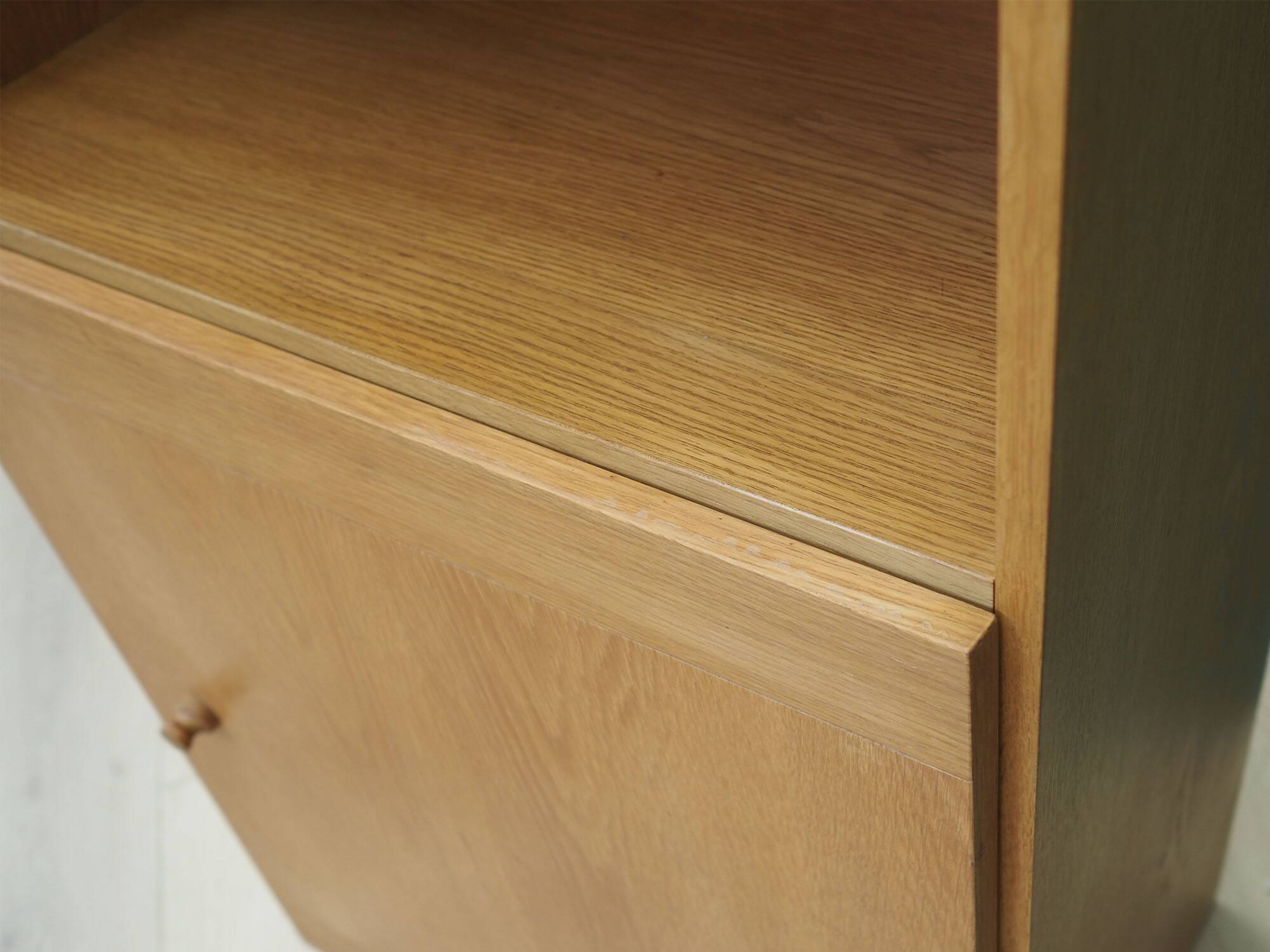 Ash bookcase, Danish design, 1970s, manufacturer: Skovby