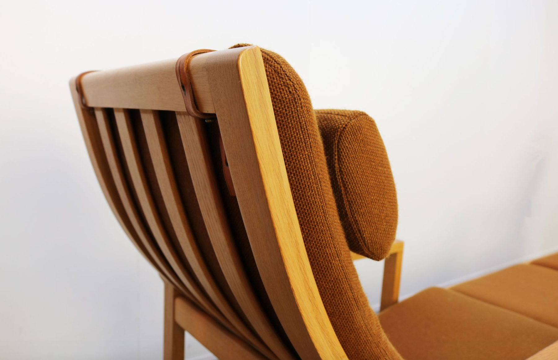 Fauteuils modèle 2254  avec ottomanes par Børge Mogensen pour Fredericia
