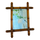Miroir Bambou époque XIXe