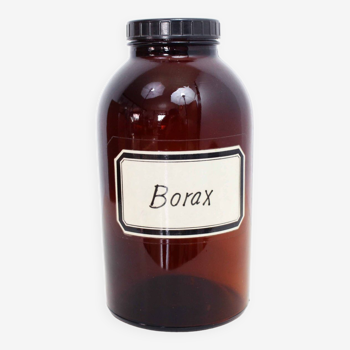 Borax apothecary jar 1950