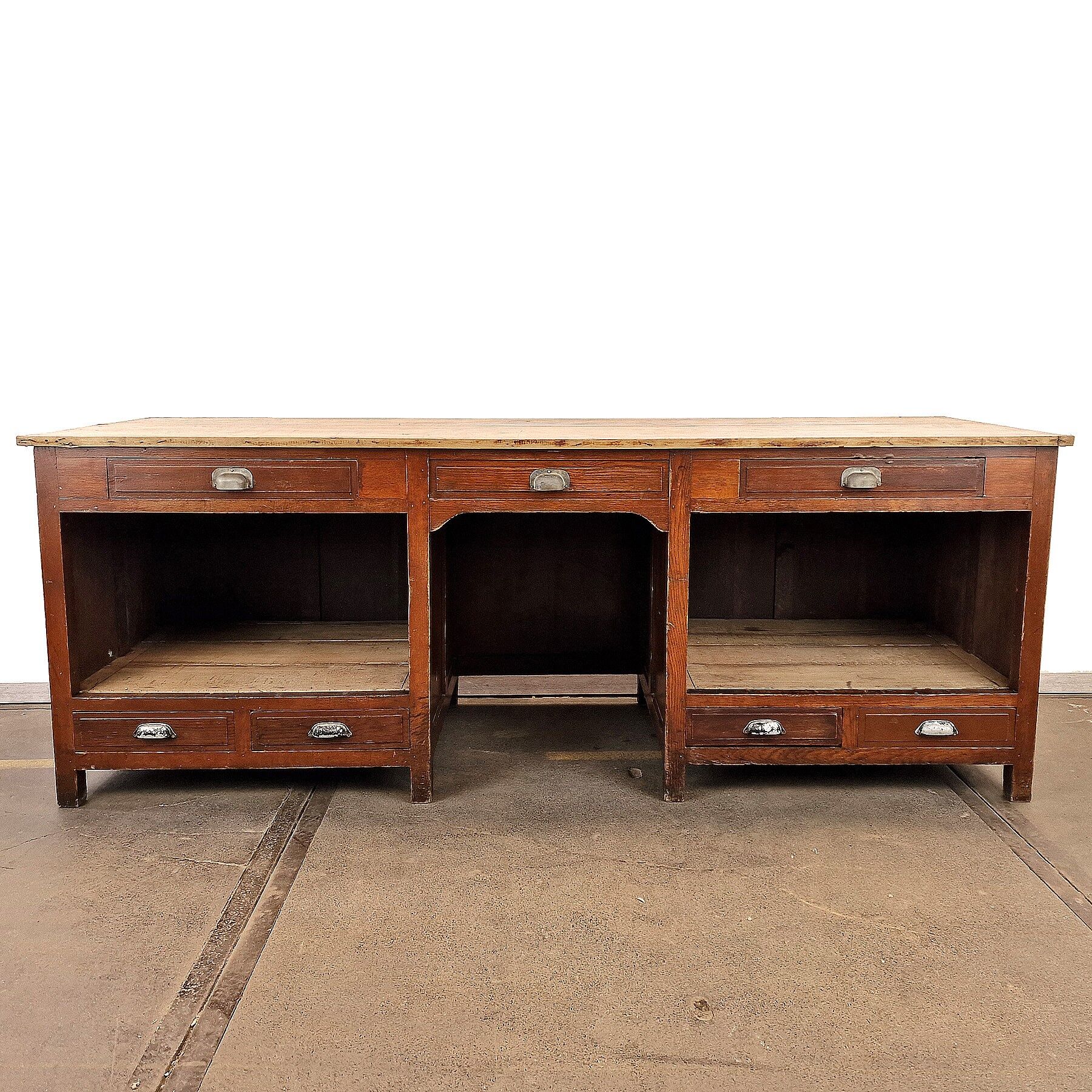 Vintage workbench desk countertop