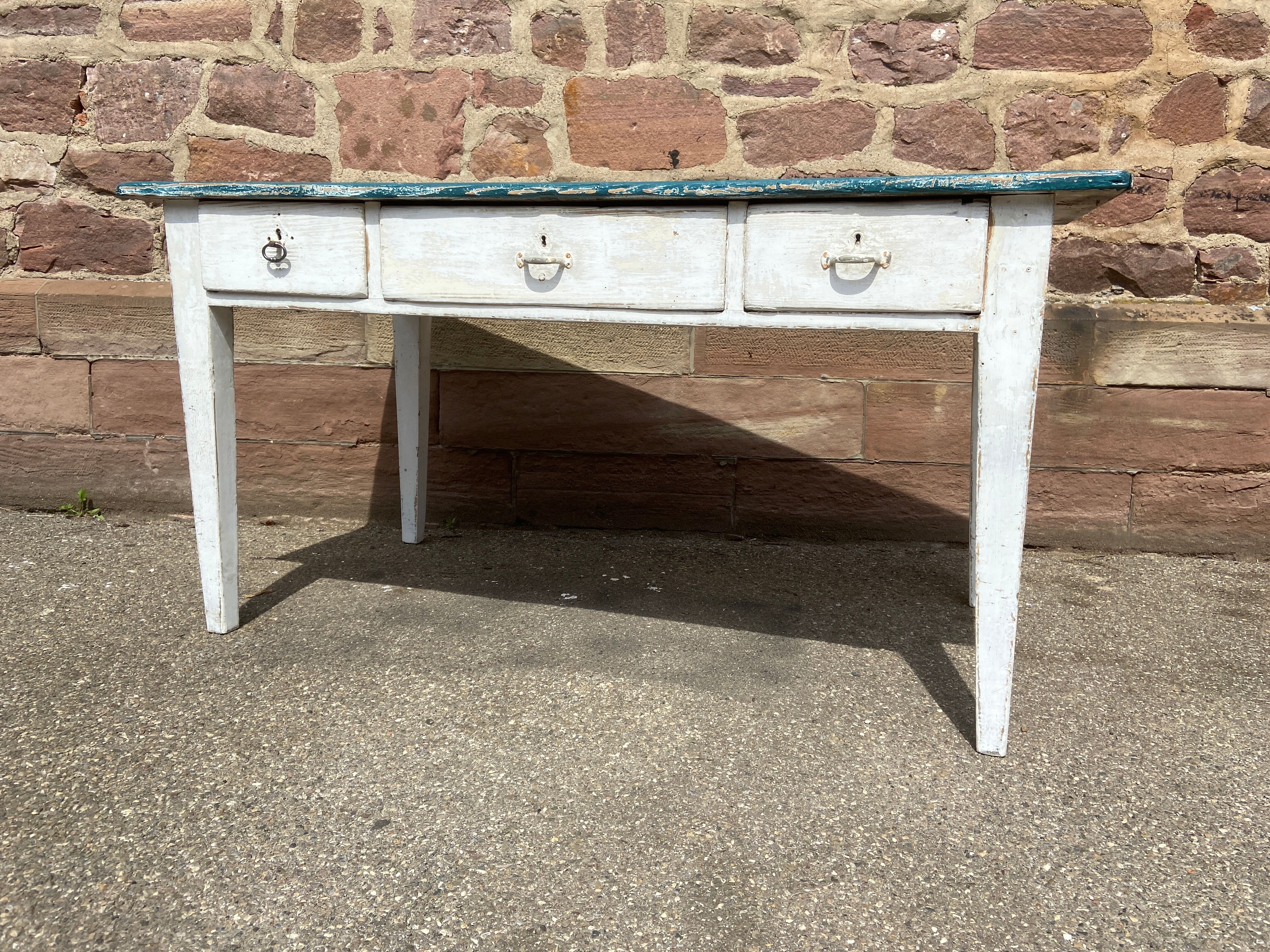Farm table vintage fir 1900
