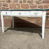 Table de ferme sapin vintage 1900