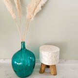 Capiz Tripod Round Stool