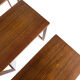 Vintage nesting tables, Johannes Andersen, Silkeborg ‘60