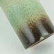 1960s 70s vintage scheurich VASE model 401-28 shades of green and brown
