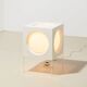 Carl Moor Cube Floor Lamp for BAG Turgi Switzerland 1960s