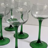 Alsatian wine glasses