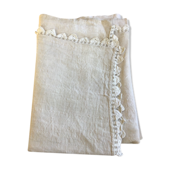 Old linen sheet