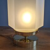 Opal glass table lamp