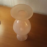 Pink vase type opaline