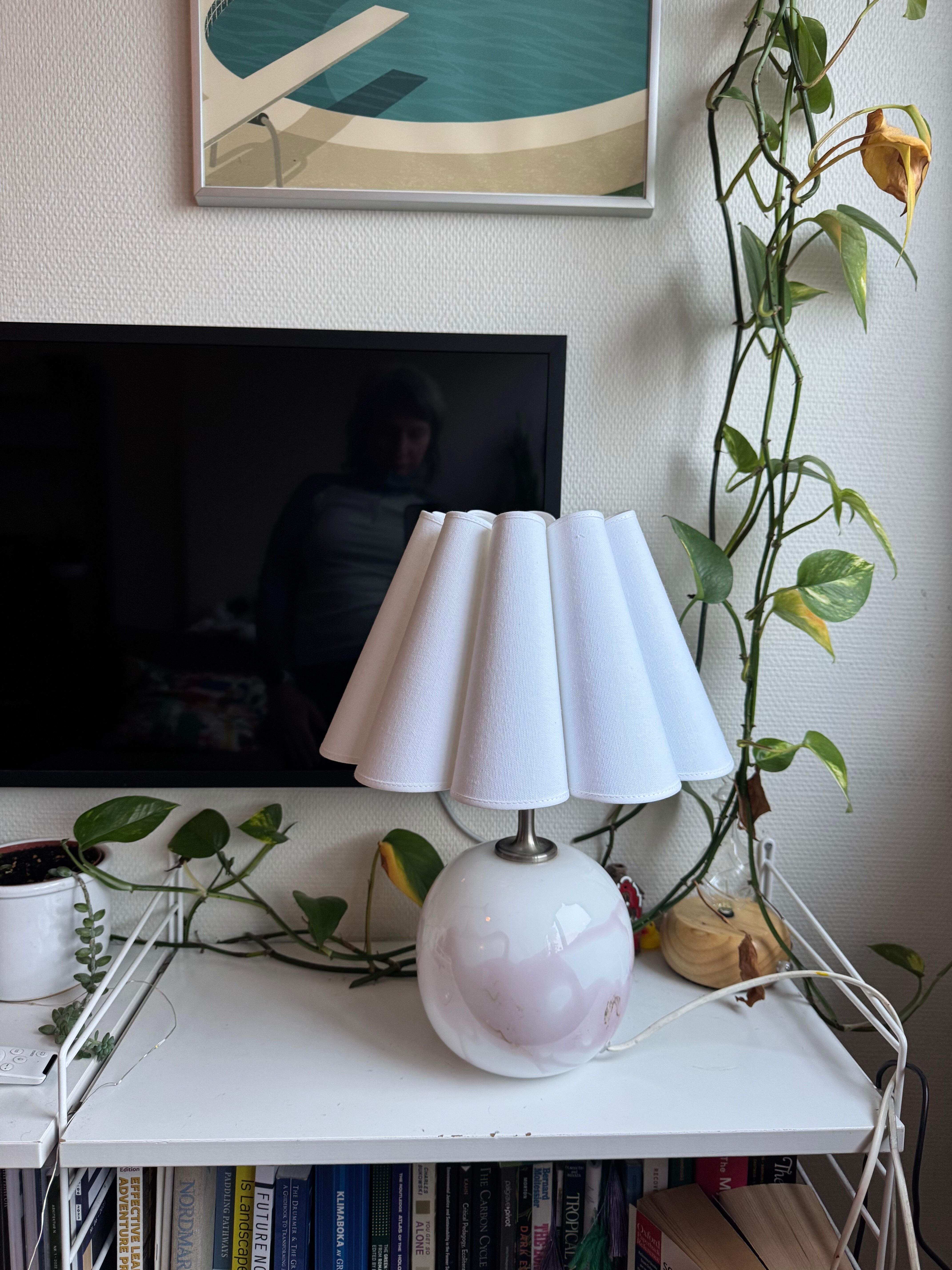 Vintage Danish Holmegaard Sakura Table lamp