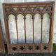 Boiserie claustra style gothique
