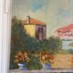 Ancient painting oil canvas pharaohs italy provence sun family