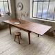 Table de ferme XIXème chêne 270cm avec allonges