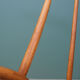 Chaise danoise en hêtre par  Illum Wikkelsø pour Niels Eilersen, années 1960