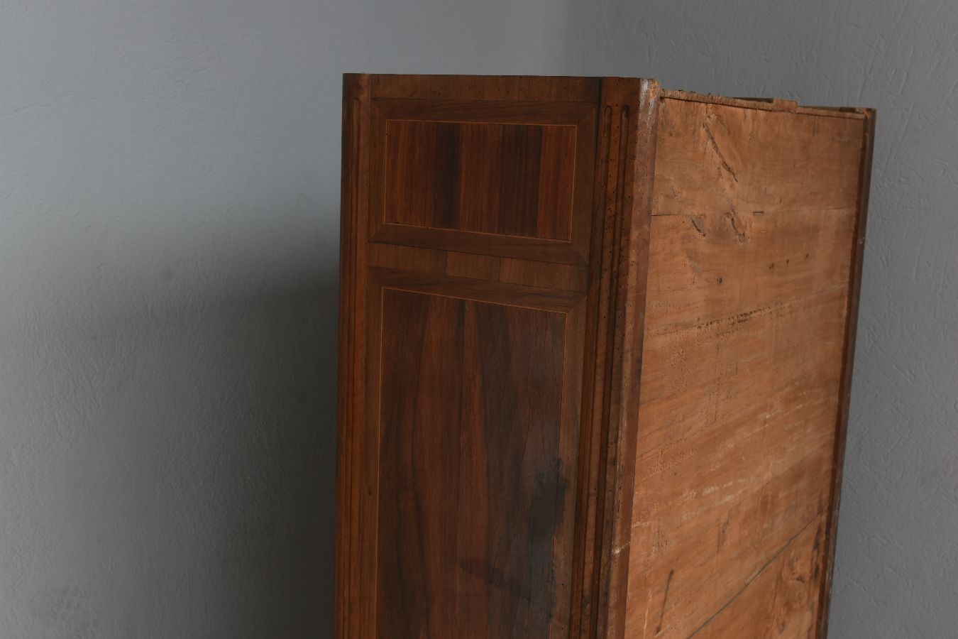 18th-century mahogany door secretary