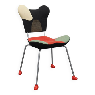 Chaise design postmoderne « Ettorina » de Javier Mariscal pour Moroso, années 1990