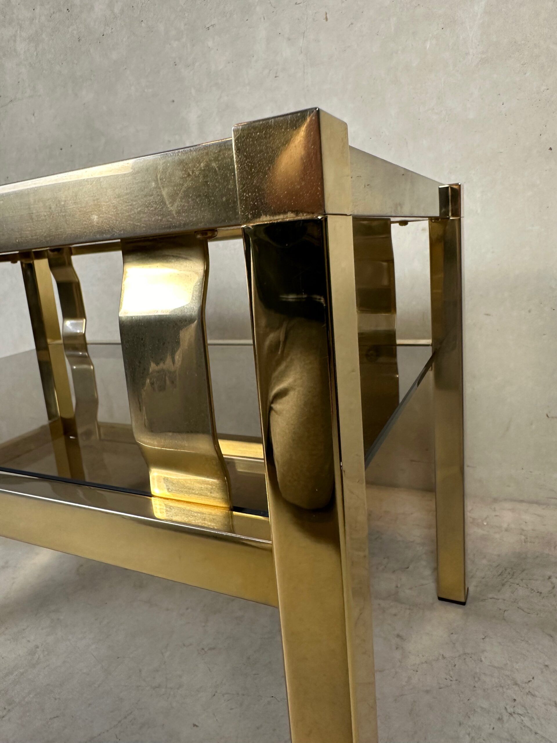 2 tables d'appoint Hollywood Regency