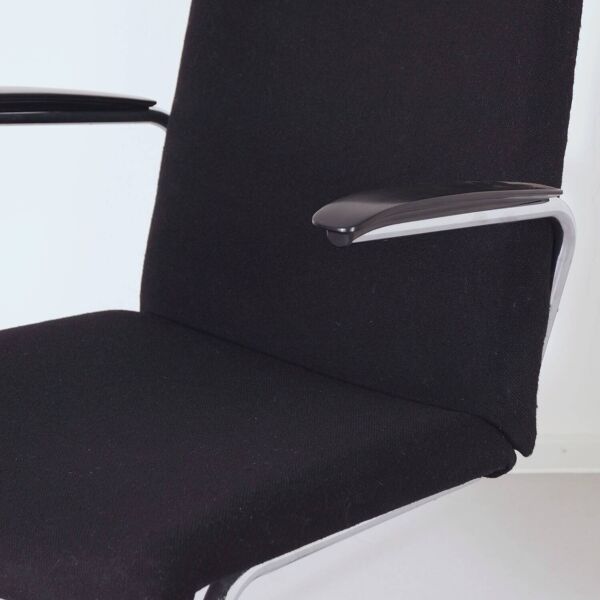 Chaise tubulaire 3014 avec accoudoirs par toon de wit pour de wit, années 1950