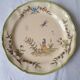 6 dinner plates with Moustiers de Longchamp decor. 1985