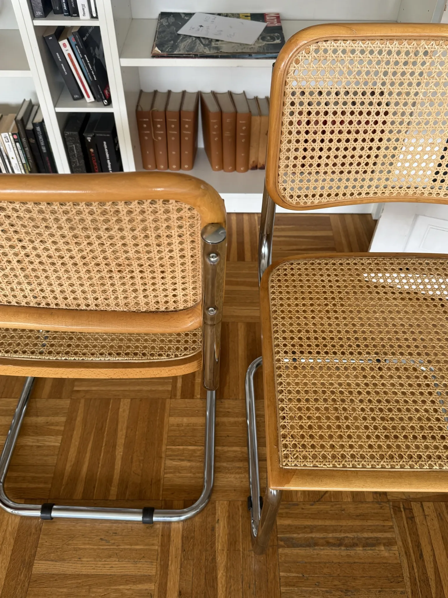 Breuer Cesca B32 chairs