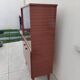 Vintage Scandinavian display cabinet bookshelf